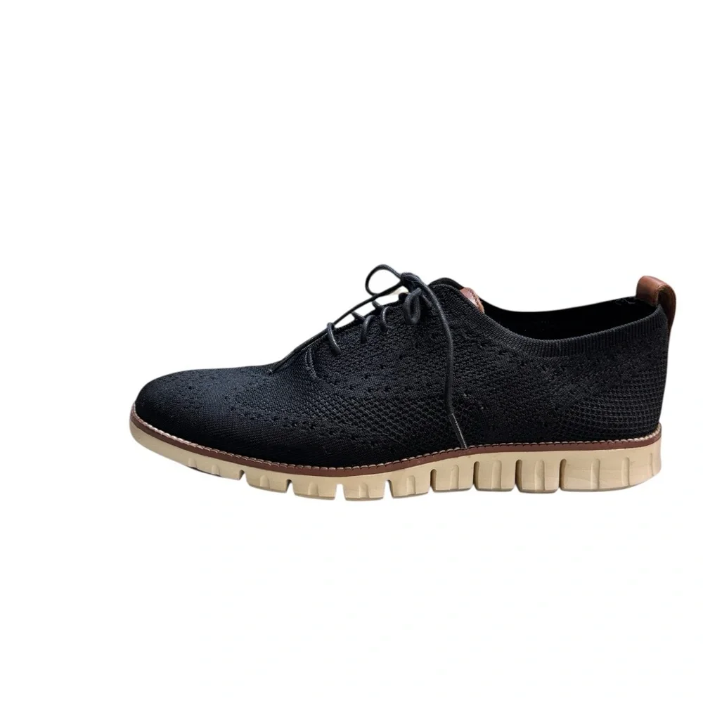 Men's Cole Haan ZERØGRAND Remastered Stitchlite™ Wingtip Oxfords Sz 11 like new!